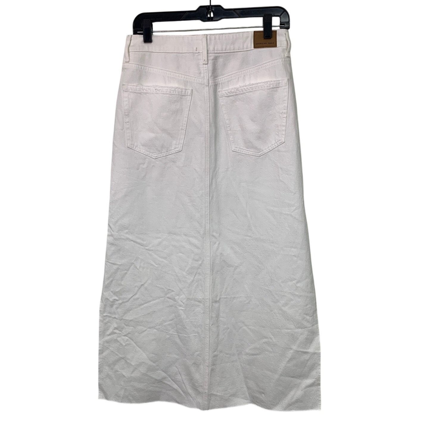 American Eagle Outfitters New American Eagle Womens Size 2 Low Rise Maxi Denim Skirt Size 26" / US 2 / IT 38 - 3 Thumbnail