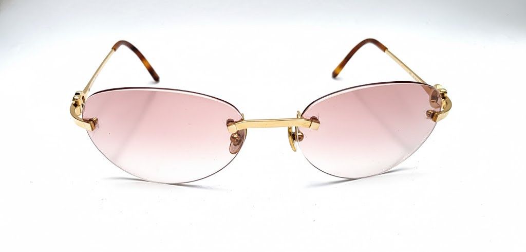 Cartier Authentic Cartier Bolon Gold Glasses CT00450 Size ONE SIZE - 2 Thumbnail