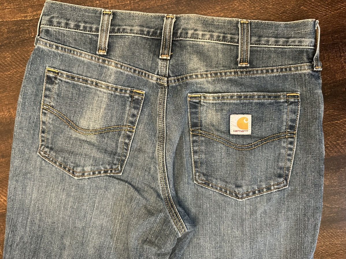 Carhartt Carhartt Relaxed Fit Denim Jeans Mens 33x30-Crazy Fading Size US 33 - 10 Thumbnail