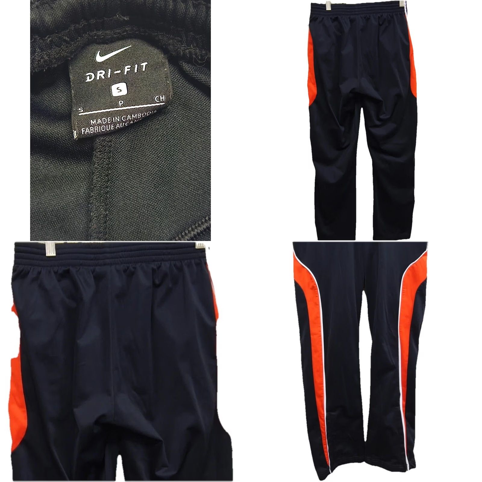 Nike VINTAGE Nike Dri-Fit & Augusta Sportswear Lot Of 2 Athletic Track Pants Women’s Small Size 28" / US 6 / IT 42 - 8 Thumbnail