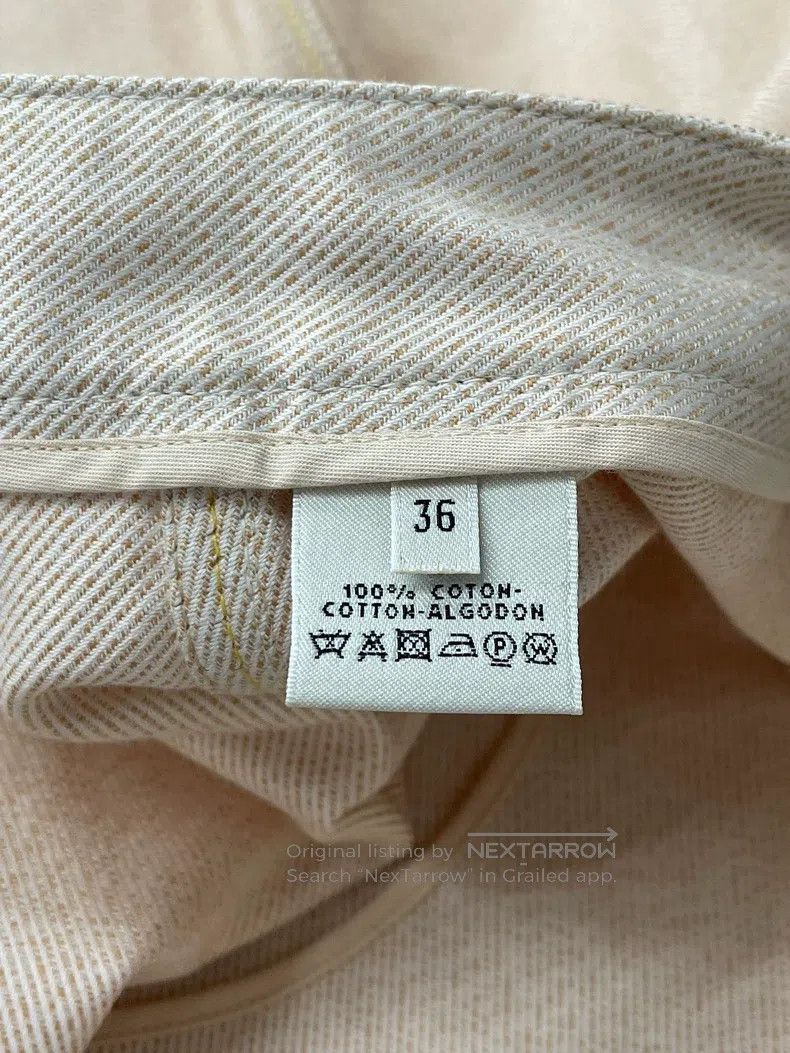 Hermes Hermes Nude Pink Double-breasted Short Skirt Size 24" / US 00 / IT 34 - 6 Thumbnail
