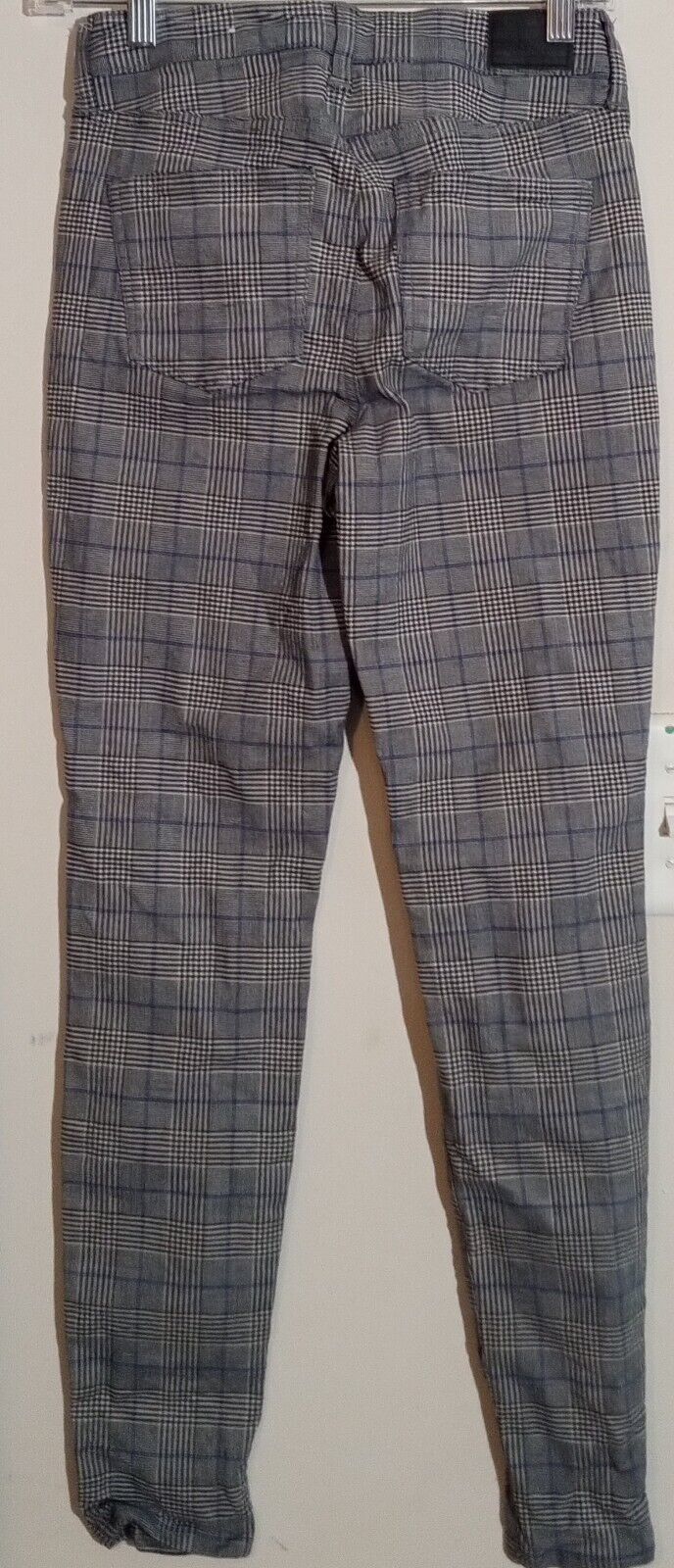 American Eagle Outfitters AE Skinny Jean Women's 0 Hi-Rise Jegging Plaid Stretchy Size 25" / US 0 / IT 36 - 2 Thumbnail