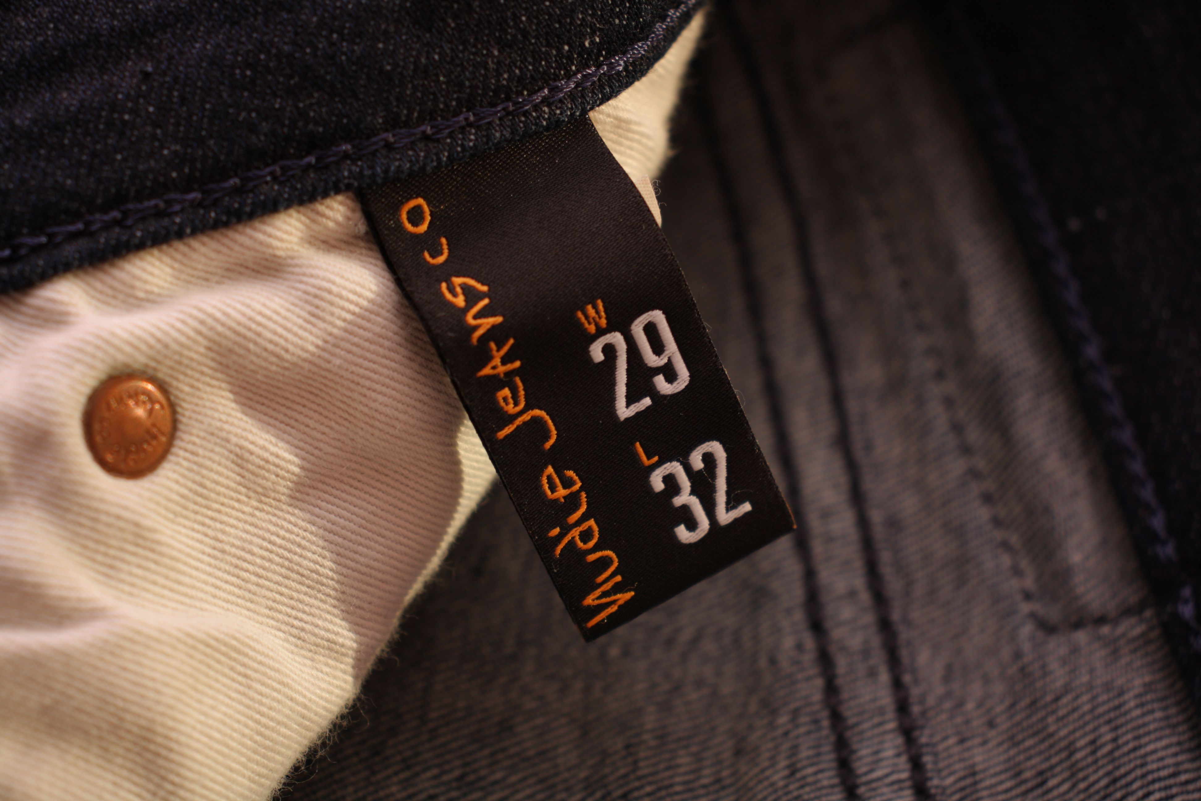 Nudie Jeans Nudie HIGH-KAI Jeans W29 L32 Recycle Dry Navy Organic Skinny Size US 29 - 11 Thumbnail