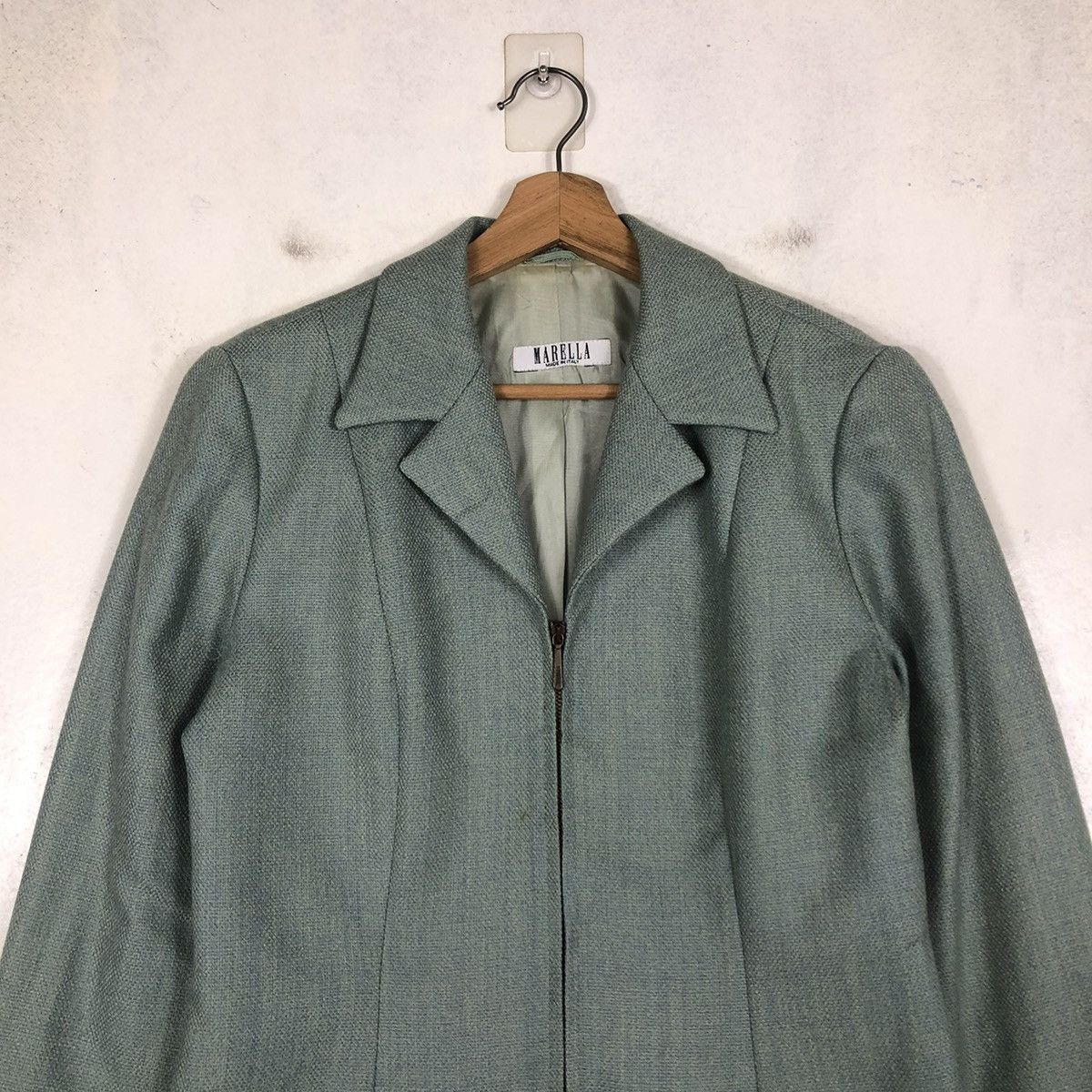 Other 📌VINTAGE BIKER JACKET ZIPPER MARELA MADE IN ITALY Size M / US 6-8 / IT 42-44 - 5 Thumbnail
