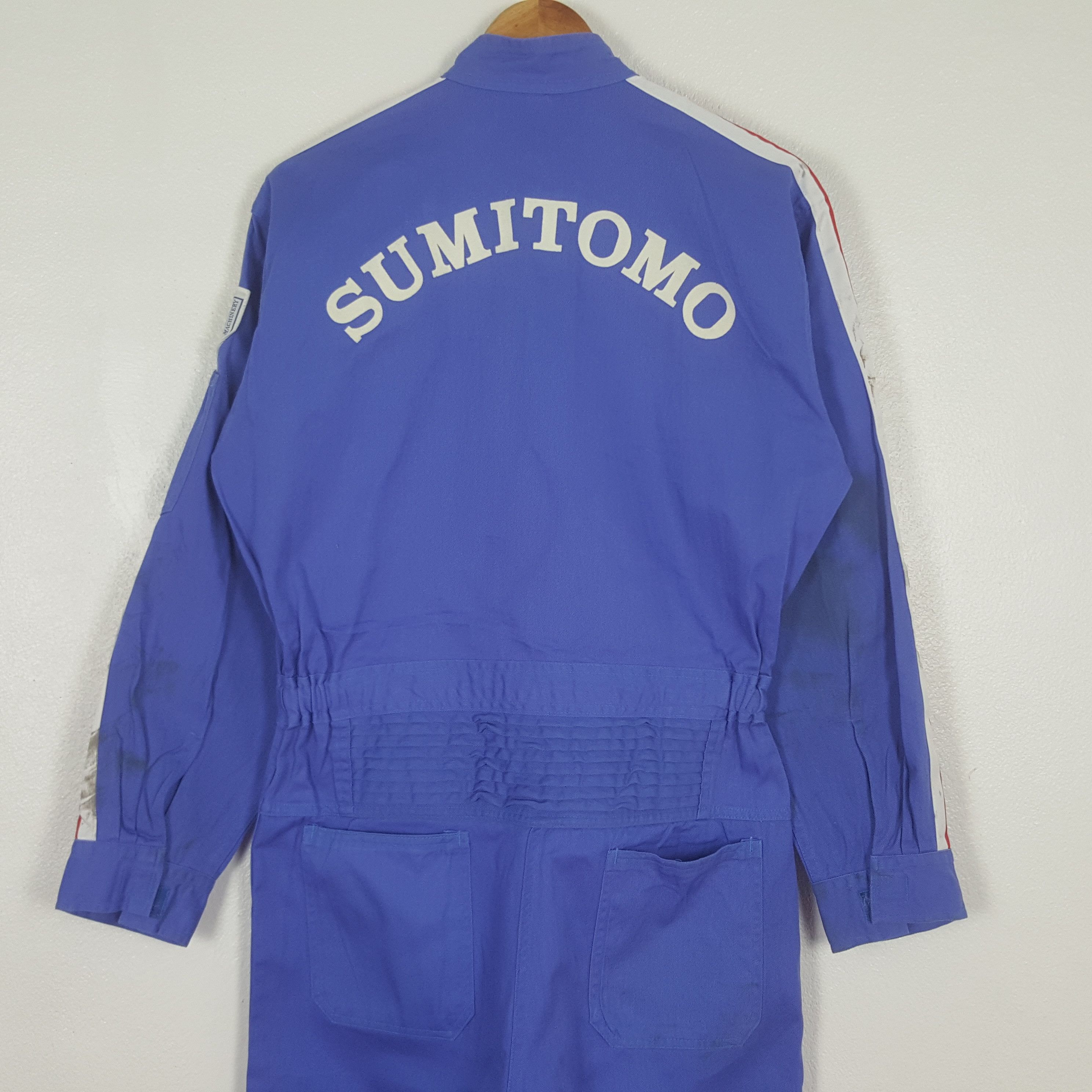 Japanese Brand Vintage Sumitomo Japanese Contruction Coverall Jacket C311N1 Size US M / EU 48-50 / 2 - 2 Thumbnail