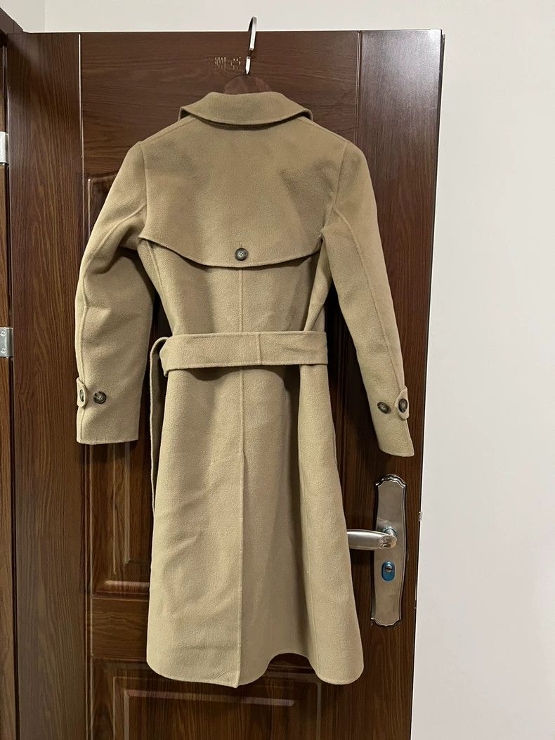 Max Mara Max Mara Double-breasted wool coat with buckle belt Size S / US 4 / IT 40 - 2 Thumbnail