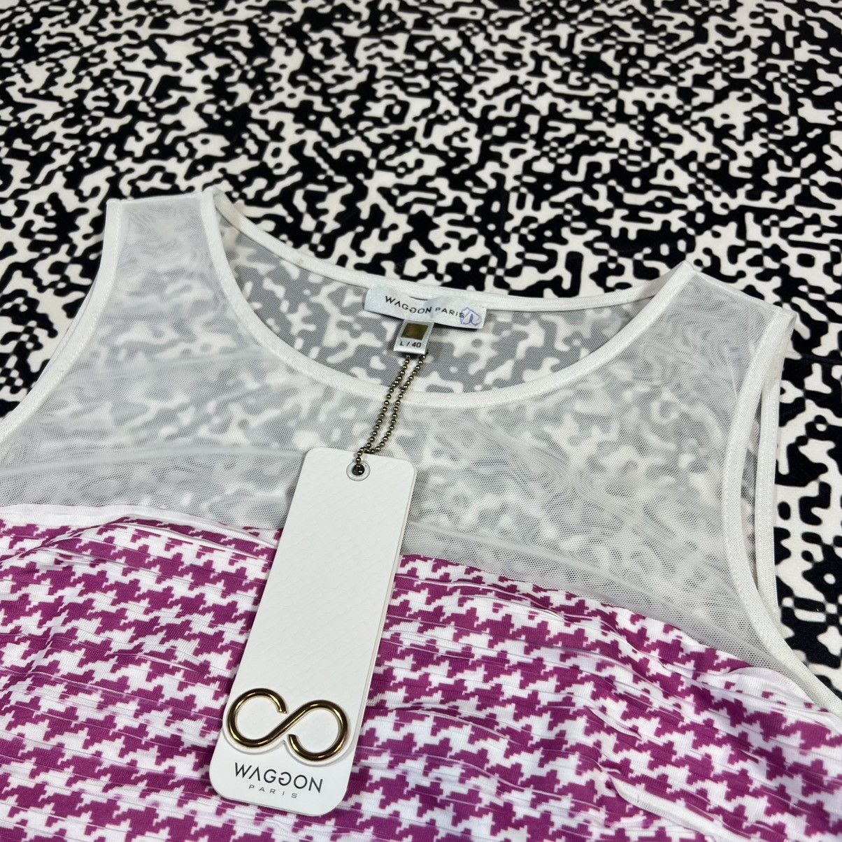 Japanese Brand Vintage Y2K Waggon Paris Floral Retro Luxury Mini Dress Size XS / US 0-2 / IT 36-38 - 9 Thumbnail