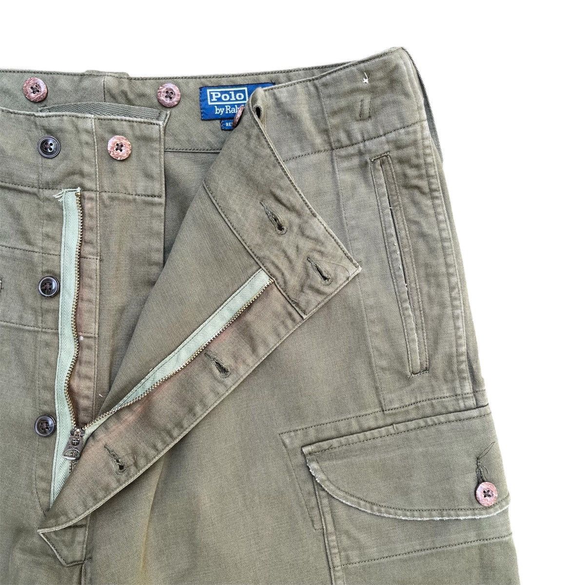 Polo Ralph Lauren RARE‼️Polo Ralph Lauren Army Pant Cargo Multi Pocket Military Size US 32 / EU 48 - 6 Thumbnail