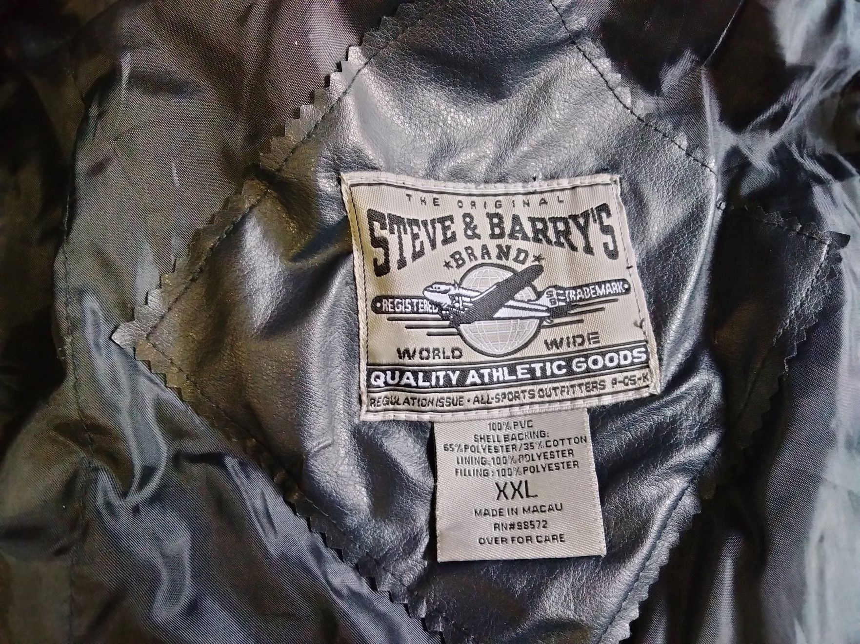 Steve And Barrys Notre Dame Fighting Irish XXL Bomber Varsity Style Jacket Size US XXL / EU 58 / 5 - 10 Thumbnail