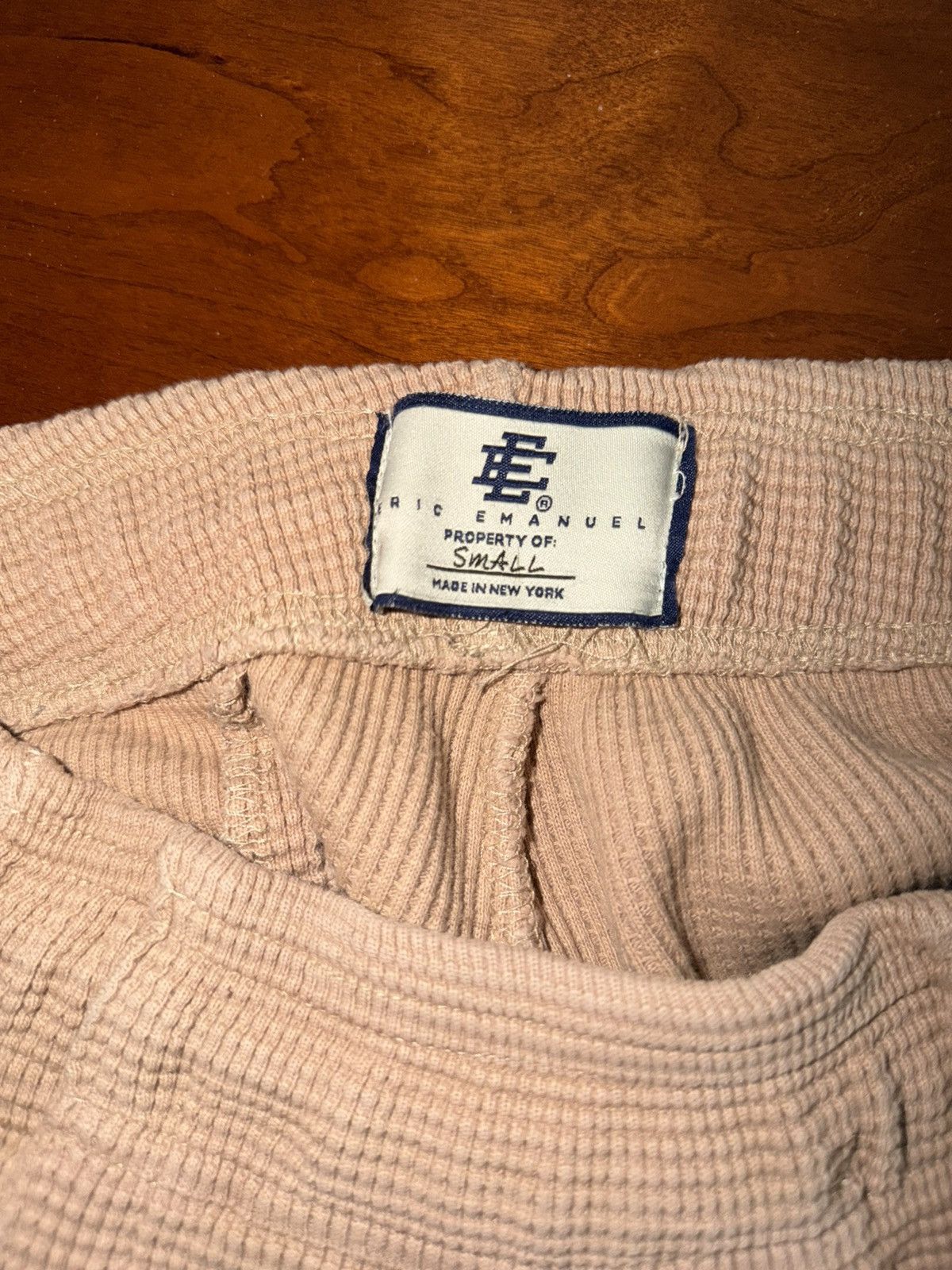 Eric Emanuel Eric Emanuel (EE) Waffle Sweatpants Size US 30 / EU 46 - 2 Thumbnail