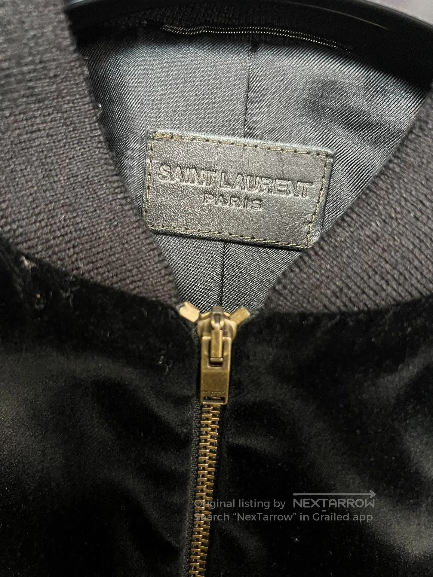 Saint Laurent Paris Saint Laurent Black Velvet Music Note Jacket. Size US S / EU 44-46 / 1 - 3 Thumbnail
