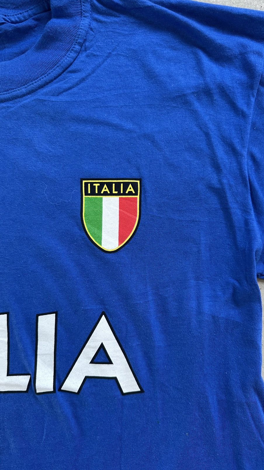 Vintage VINTAGE ITALIA SOCCER CHAMPION TEE Size US L / EU 52-54 / 3 - 3 Thumbnail