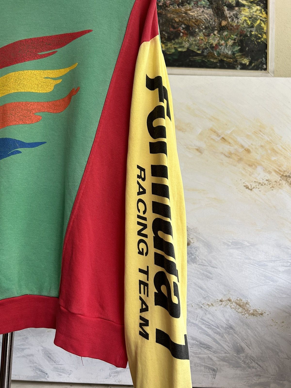 Benetton Vintage Benetton Formula 1 Racing Sweatshirt Size US L / EU 52-54 / 3 - 4 Thumbnail