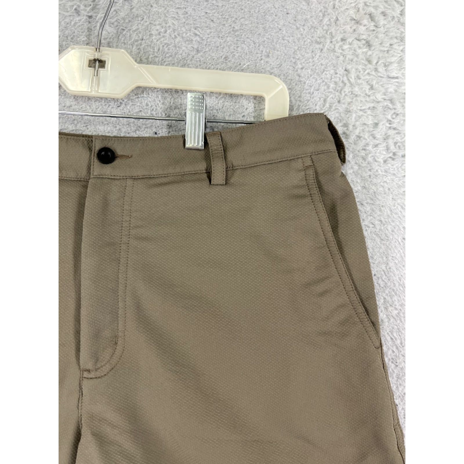 Nike Nike Shorts Adult 32 Beige Golf Pockets 32x10 Swoosh Polyester Vintage Regular Unisex Mens Womens 90s? Size US 32 / EU 48 - 6 Thumbnail