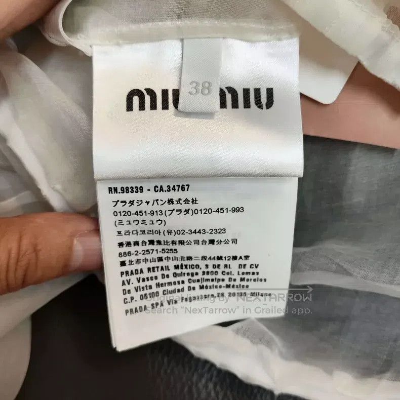 Miu Miu Miu Miu 38 Silk blouse Size M / US 6-8 / IT 42-44 - 7 Thumbnail