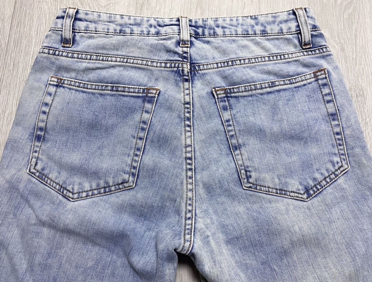 Acne Studios Women’s Acne Studios Flex S Silver Vint Bleached Denim Jeans Size 26" / US 2 / IT 38 - 21 Thumbnail