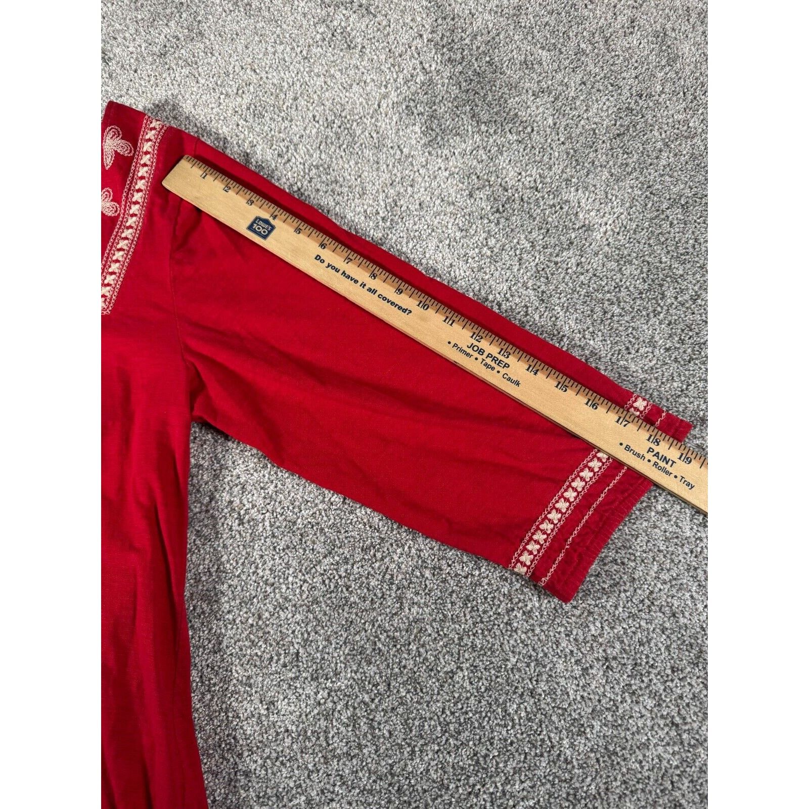 Other Style&Co Top XL Embroidered Cottagecore Peasant Vintage Y2K Size XL / US 12-14 / IT 48-50 - 11 Thumbnail