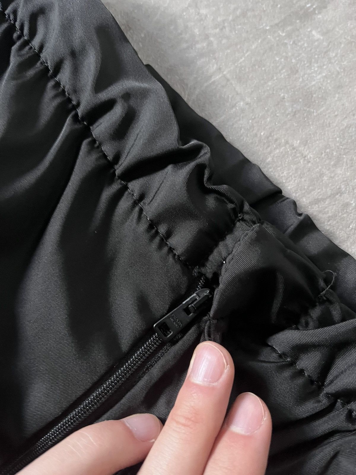 Prada Prada S/S 18 Gabardine Black Nylon Strap Pants Size US 30 / EU 46 - 8 Thumbnail