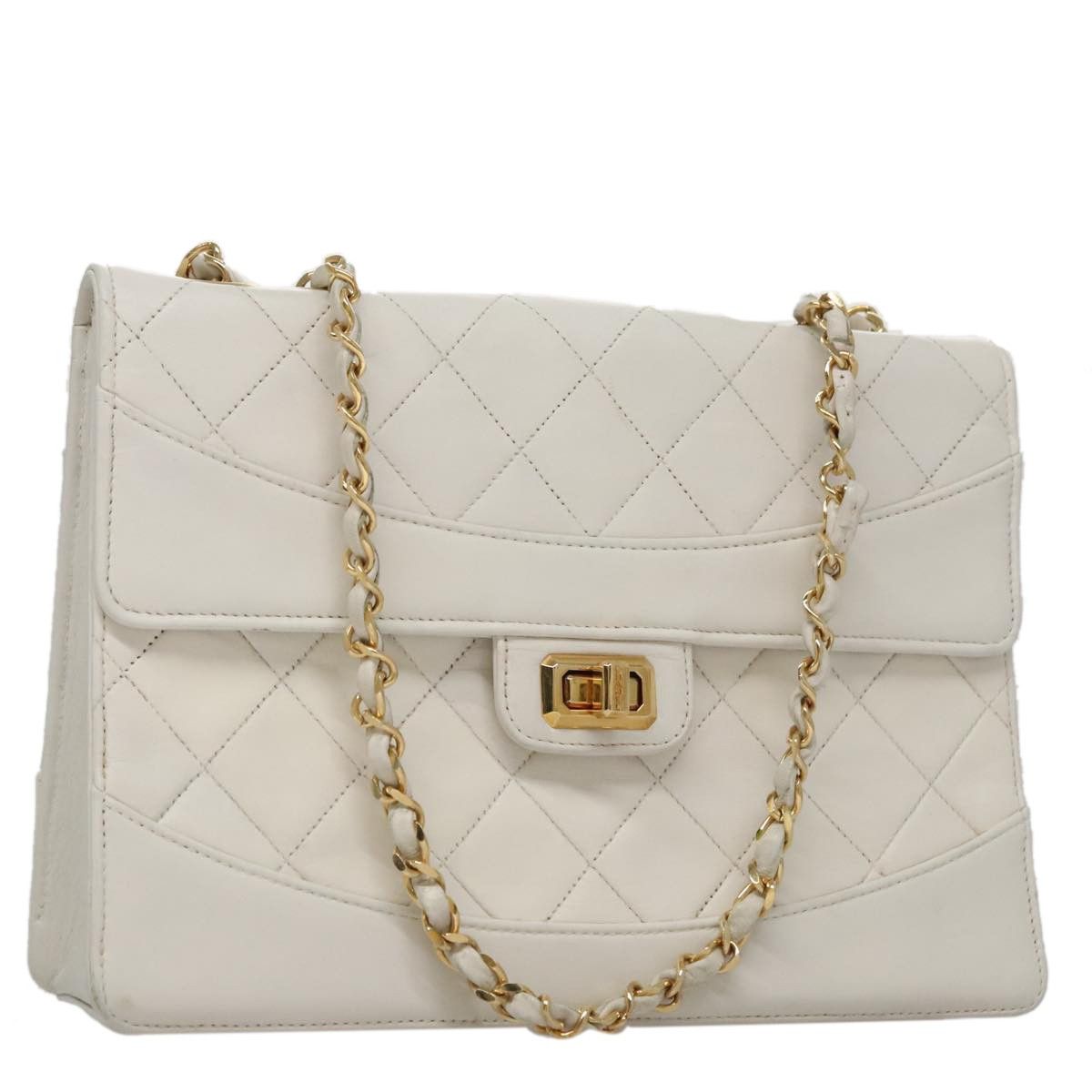 Chanel Chanel Flap Clutch Shearling Size ONE SIZE - 1 Thumbnail