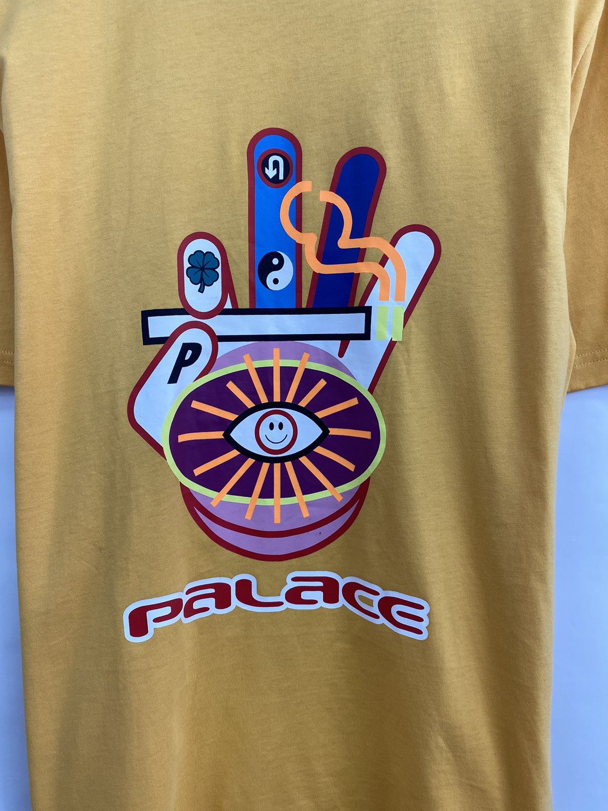 Palace ☯️🪬✌️ Vintage 90s Palace Hippy Cig t-shirt rare retro hype Size US S / EU 44-46 / 1 - 4 Thumbnail