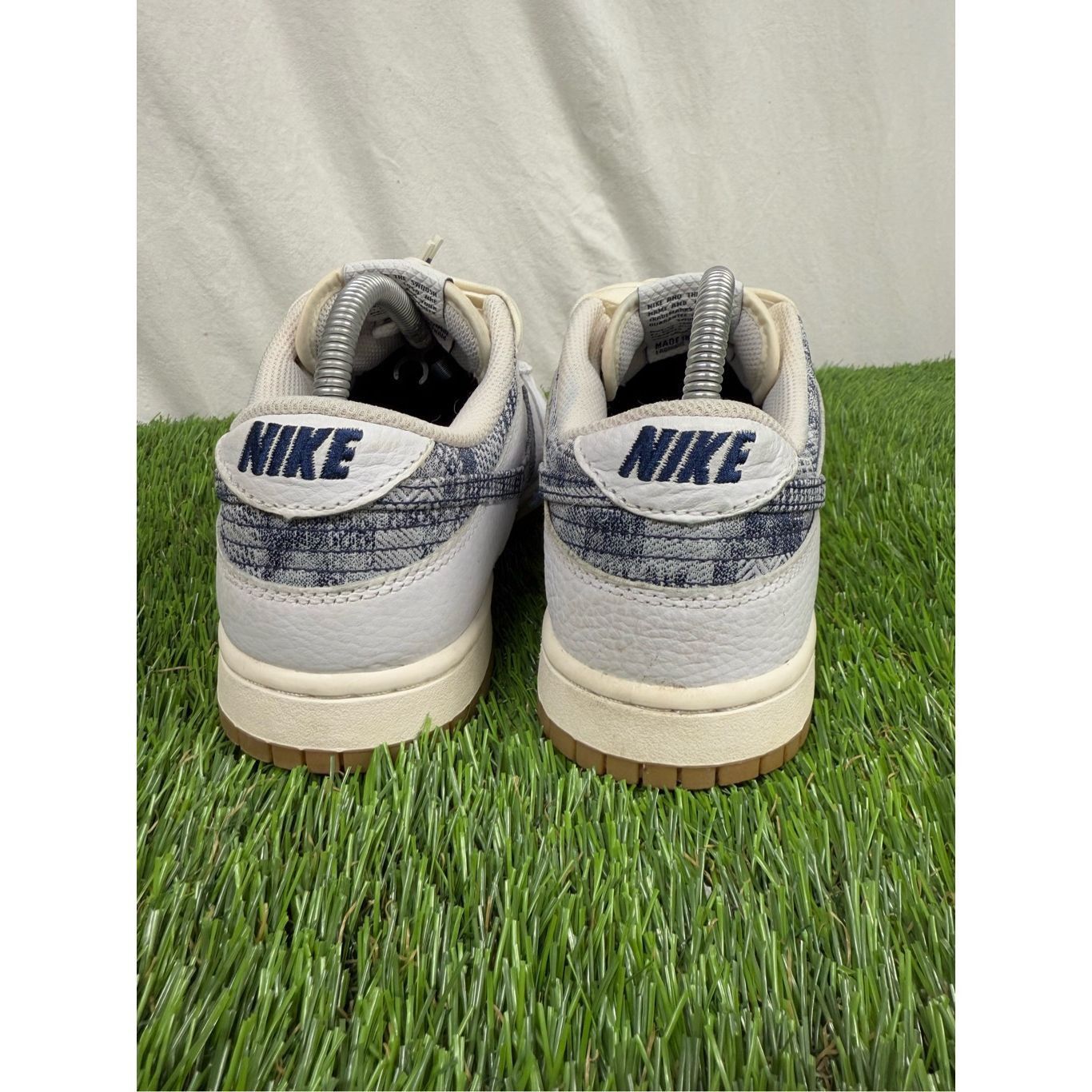 Nike Size 8 - Nike Dunk Low Washed Denim Clean White gum bottom Size US 8 / EU 41 - 3 Thumbnail