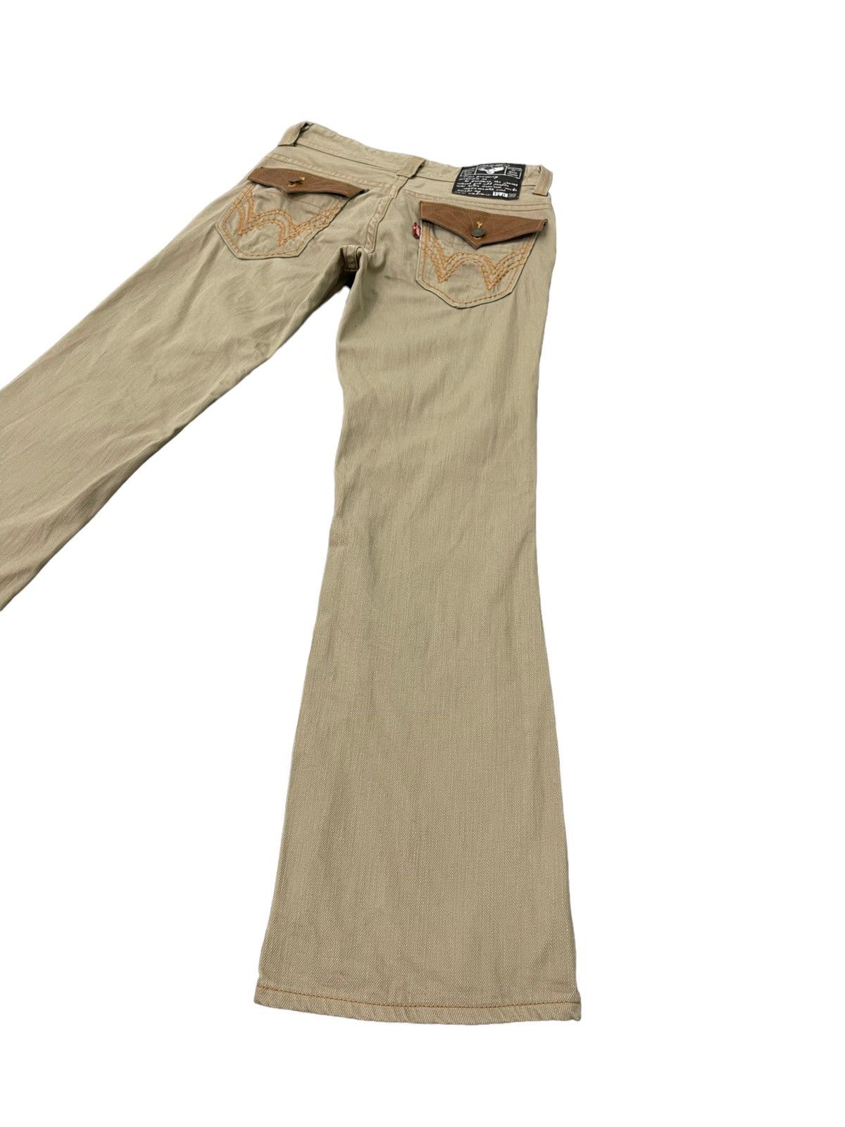 Japanese Brand Flare Jeans Edwin Japan Distress Boot Cut 7🟦6 Size US 32 / EU 48 - 14 Thumbnail