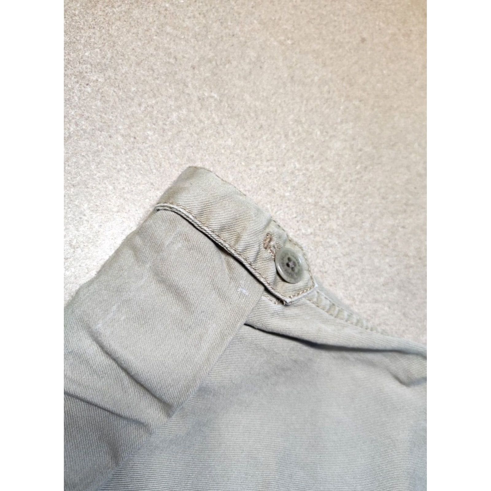 Polo Ralph Lauren Polo Ralph Lauren Vintage Chinos Womens Size 24 W24 Shorts Beige Pants Cuffed Size 42" / US 20 - 3 Thumbnail