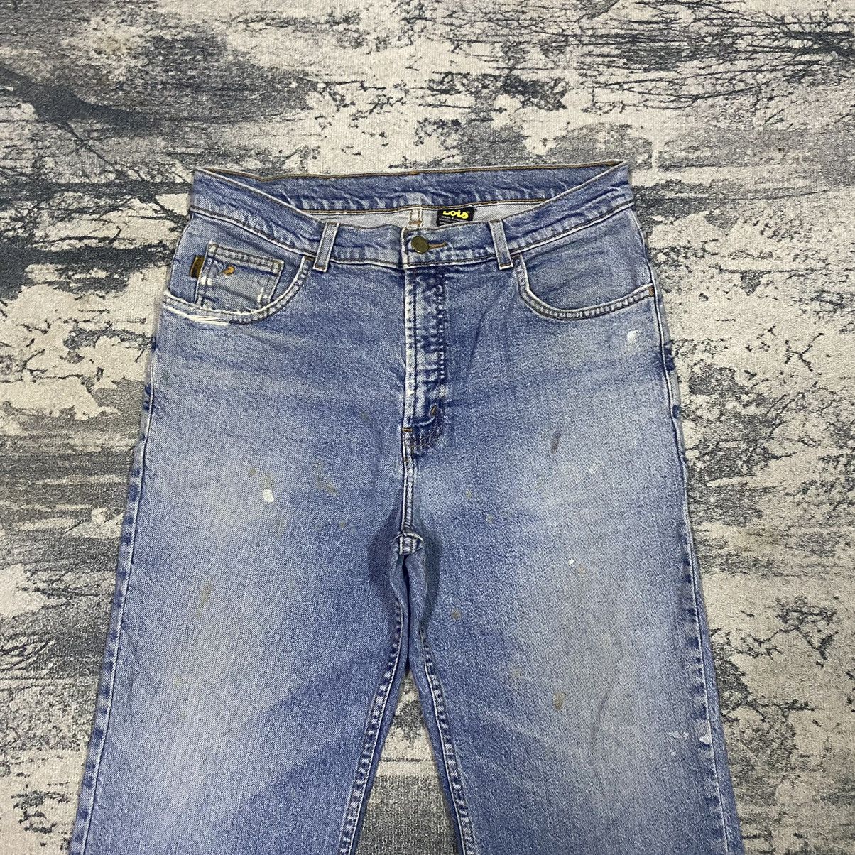 Vintage Lois Dirty Denim Jeans