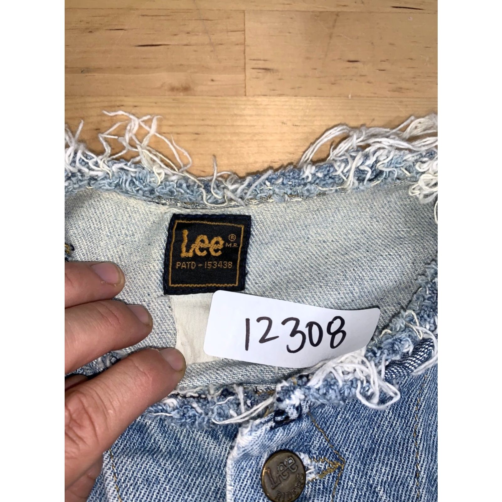 Lee VINTAGE Lee Denim Vest Mens L Blue Light Wash Harley Davidson 80s Distress Size US L / EU 52-54 / 3 - 2 Thumbnail