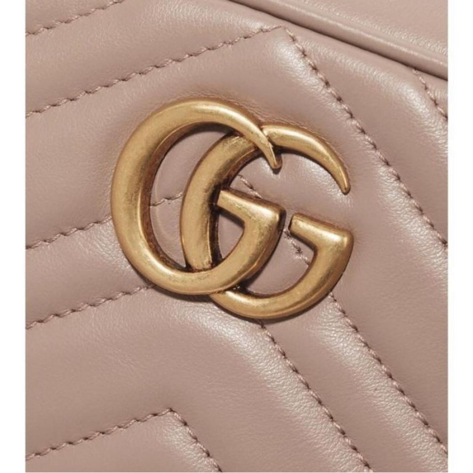 Gucci Marmont mini quilted leather camera bag Size ONE SIZE - 4 Thumbnail
