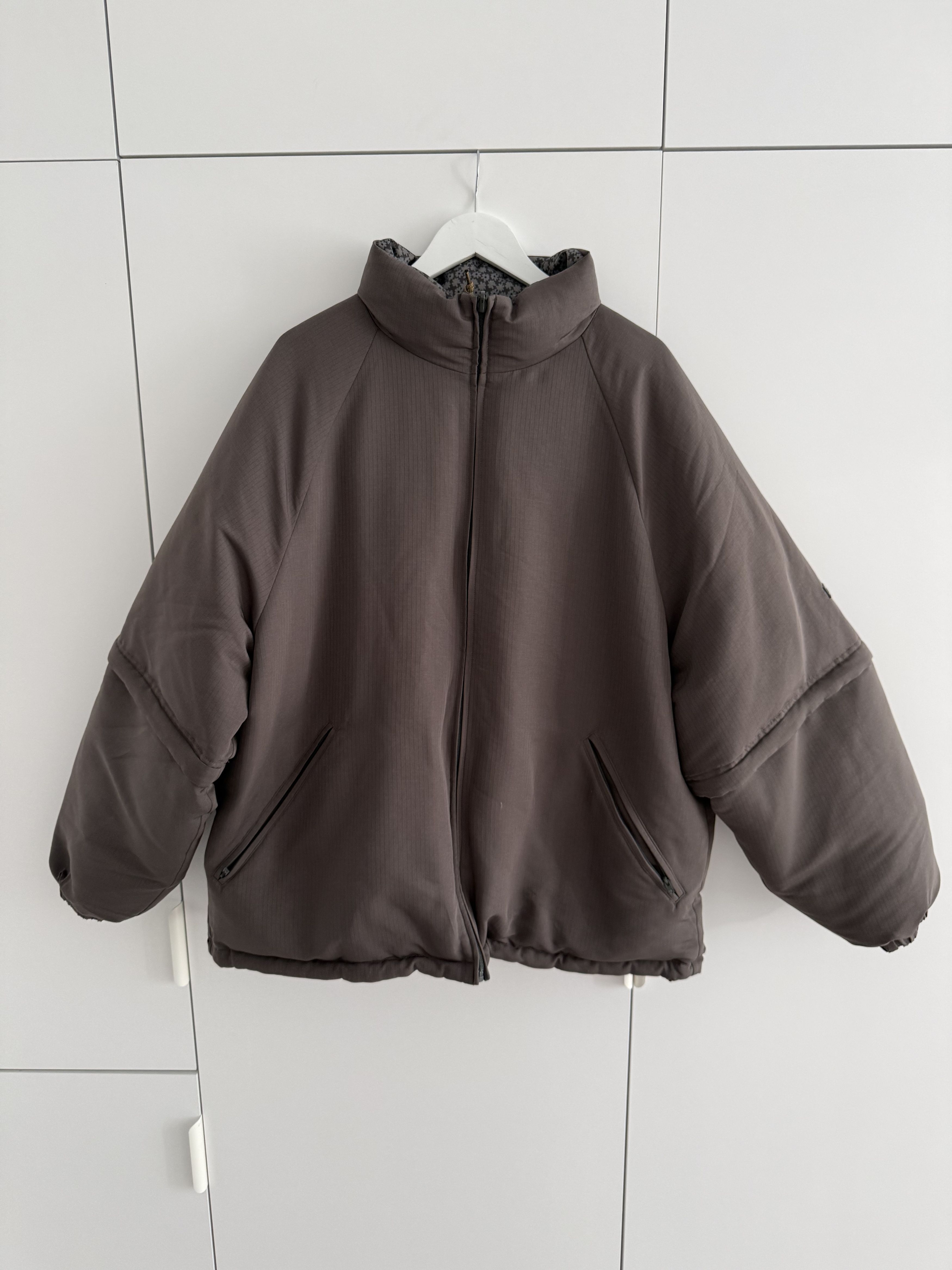 Acne Studios Acne Studios Reversible down puffer jacket - Chestnut brown Size US L / EU 52-54 / 3 - 1 Thumbnail