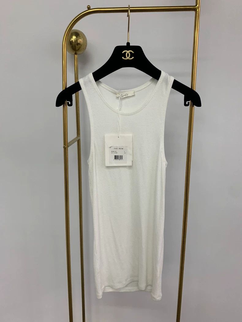 The Row The Row White Tank Top S - dmc Size US S / EU 44-46 / 1 - 1 Thumbnail