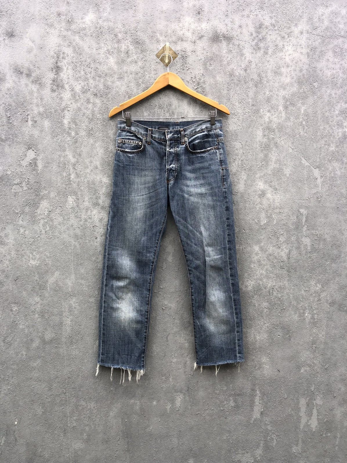 Dior Dior Distressed Jeans Size US 29 - 1 Thumbnail
