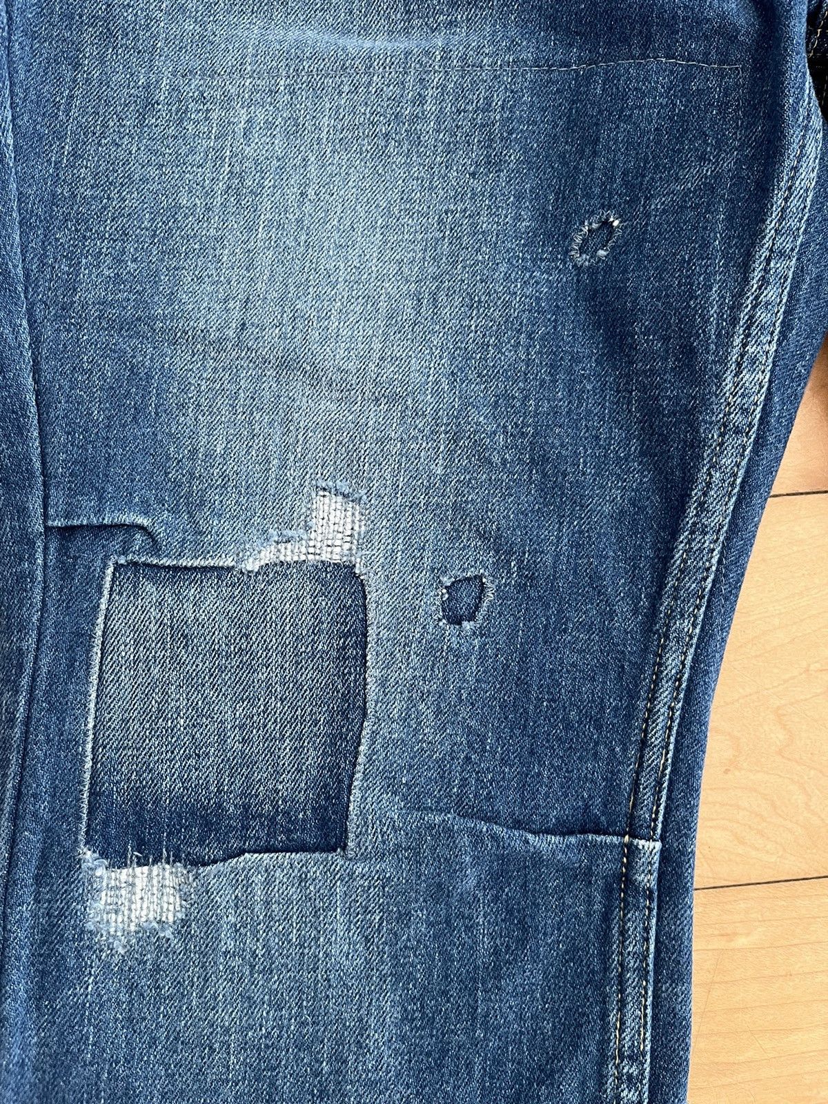 Kapital Kapital Patchwork & Linen Yoke Jeans Size US 28 / EU 44 - 4 Thumbnail