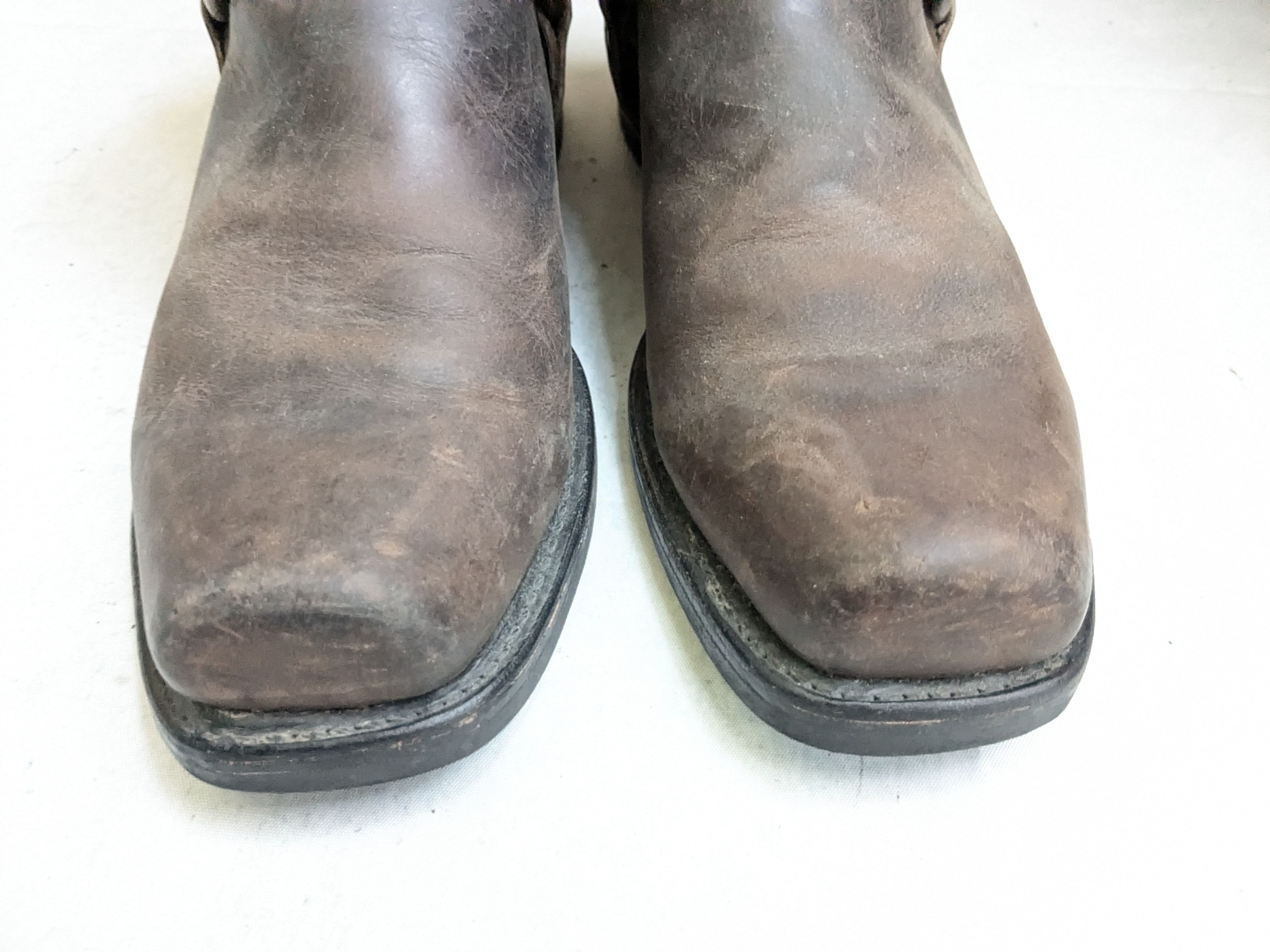 Frye Frye Harness Boots Brown 12 M Leather Size US 12 / EU 45 - 4 Thumbnail