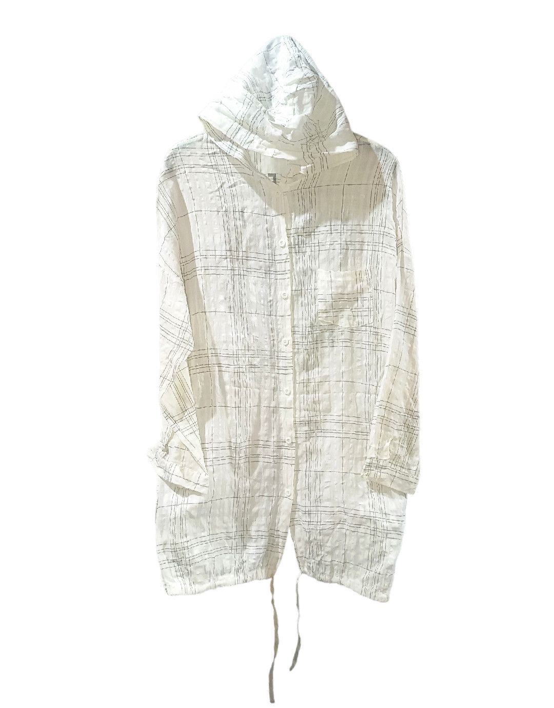 14th Addiction × If Six Was Nine × Japanese Brand 🇯🇵Poem Punk Mess Japan Styles Transparent Hoodie Size US XL / EU 56 / 4 - 3 Thumbnail
