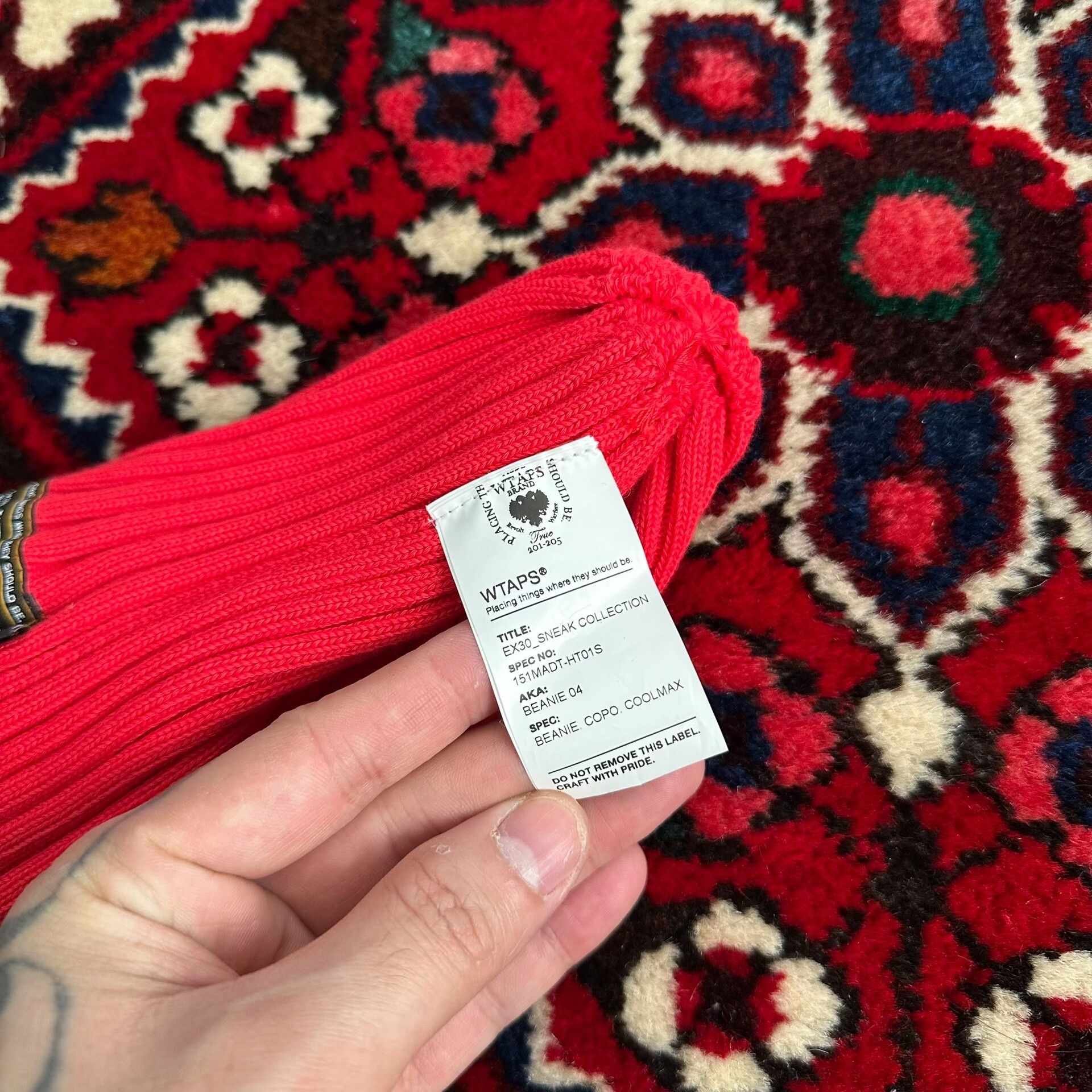 Wtaps WTAPS 15SS Knit Beanie Size ONE SIZE - 7 Thumbnail