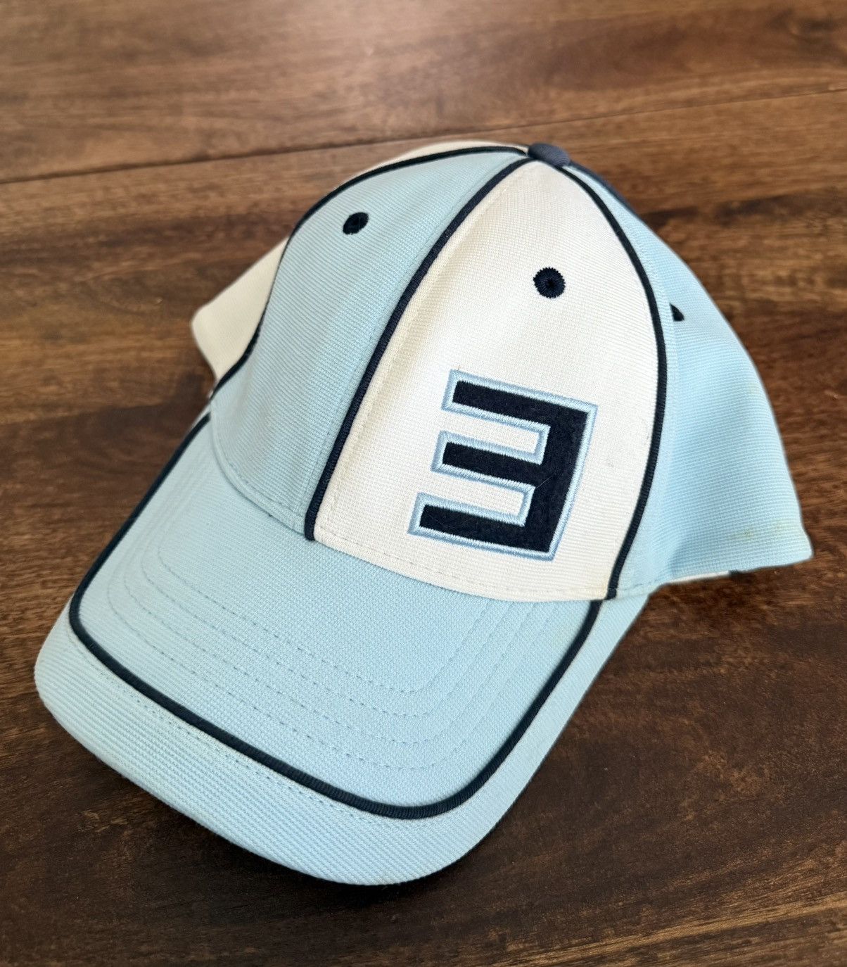 Eminem Vintage 2002 EMINEM Slim Shady Tour Baseball Hat Blue White Size ONE SIZE - 1 Thumbnail