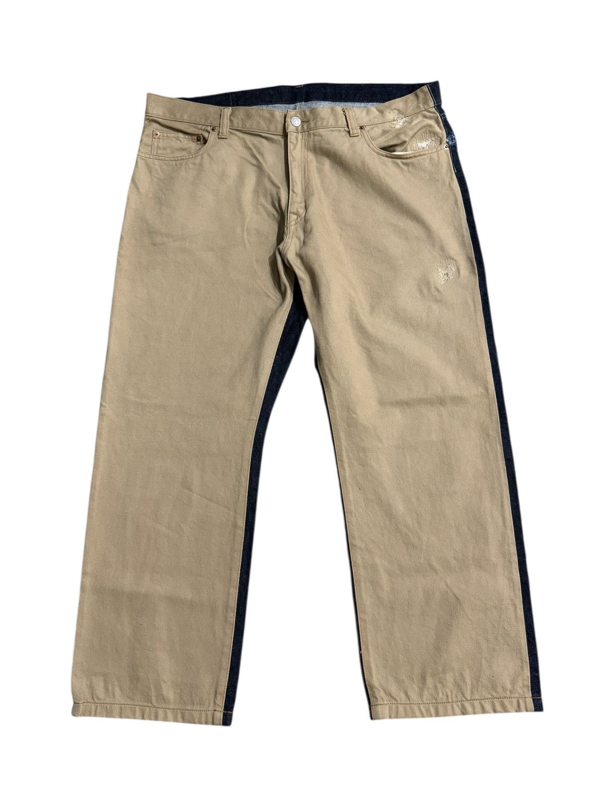KOJIMA GENES KOJIMA GENES TWO TONES DISTRESSED JEANS Size US 41 - 1 Thumbnail