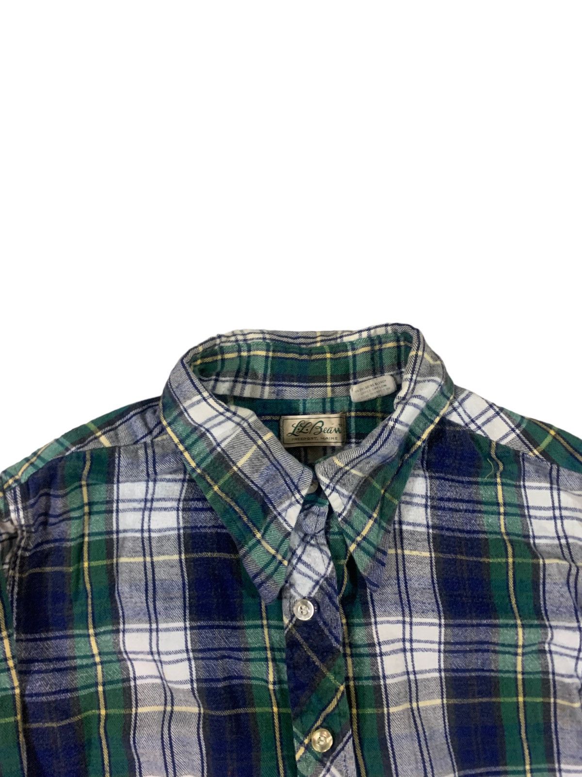 L.L. Bean Vintage 70s LL Bean Chamois Flannel Shirt Size M / US 6-8 / IT 42-44 - 3 Thumbnail