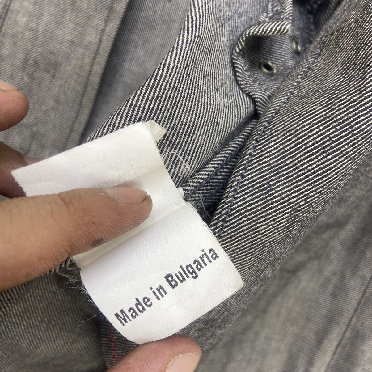 Designer Former Hermes Artistic Director Bali Barret Denim Long Coat Size US M / EU 48-50 / 2 - 16 Thumbnail