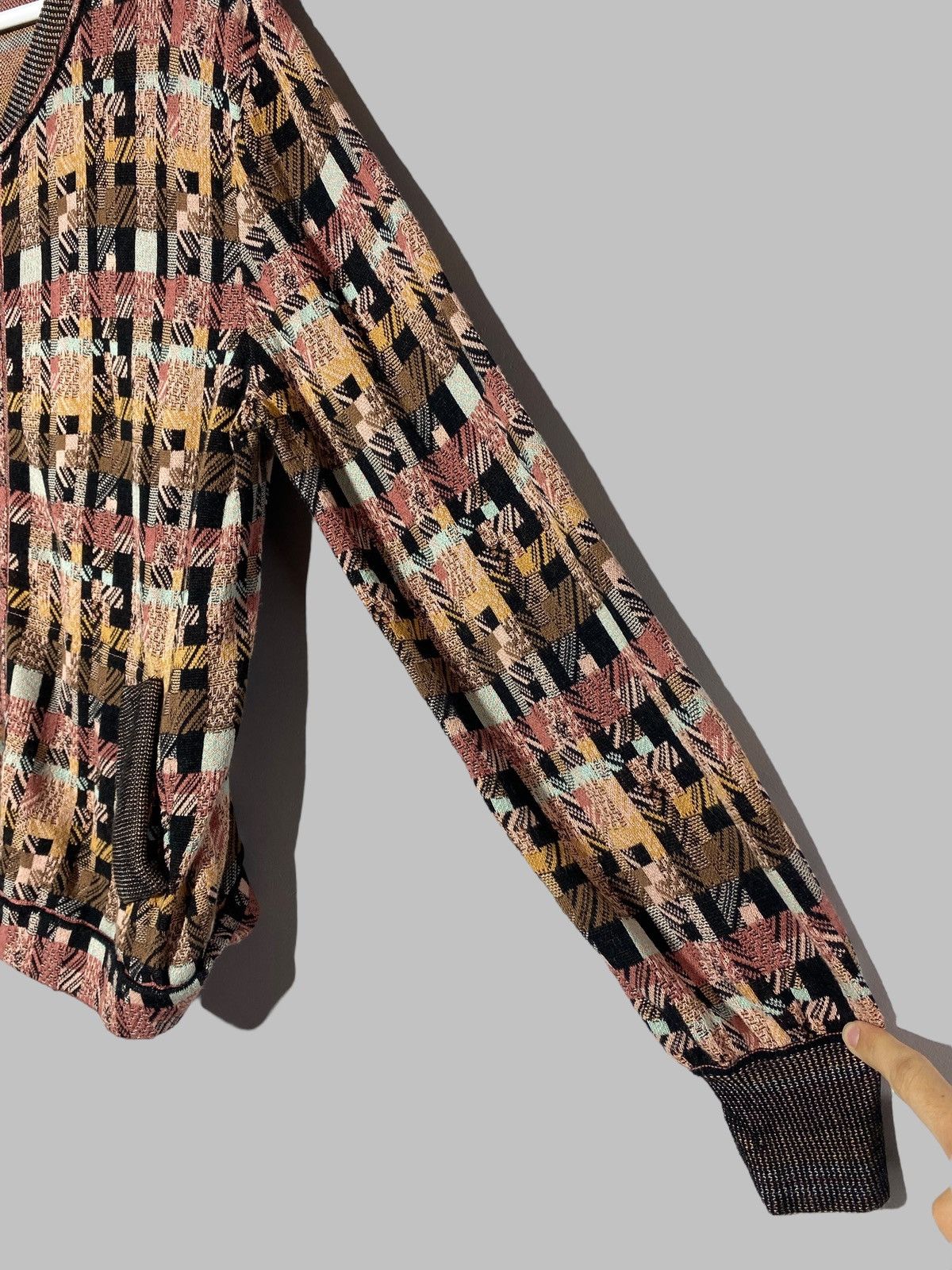 Other 🔥 IVKO TARTAN CHECK PATTERN SUIT BOMBER & SWEATPANTS WONEN’S Size XXL / US 16-18 / IT 52-54 - 6 Thumbnail