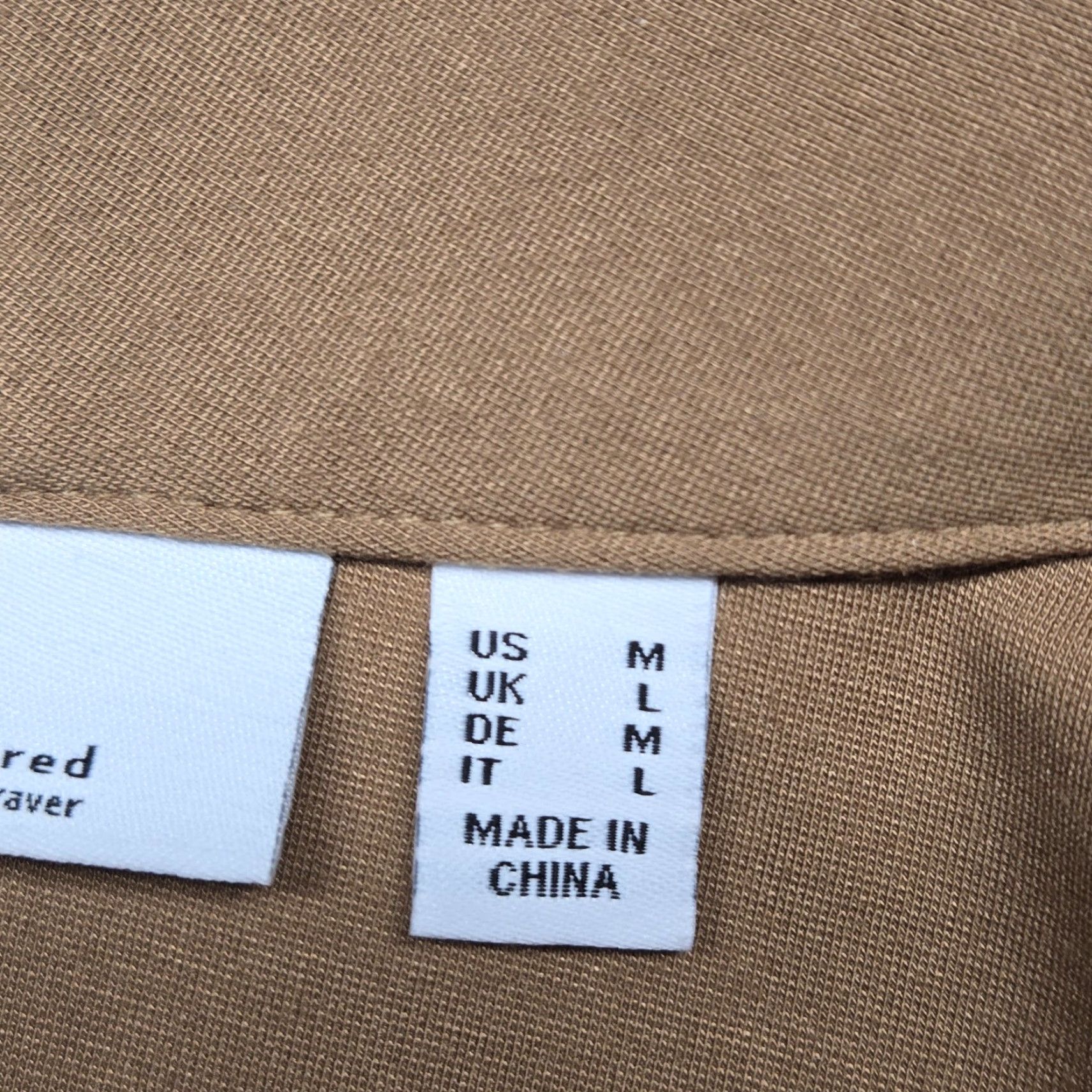 Vintage Susan Graver Blazer Womens M Beige Ponte Shawl Collar Longline Jacket Size M / US 6-8 / IT 42-44 - 6 Thumbnail