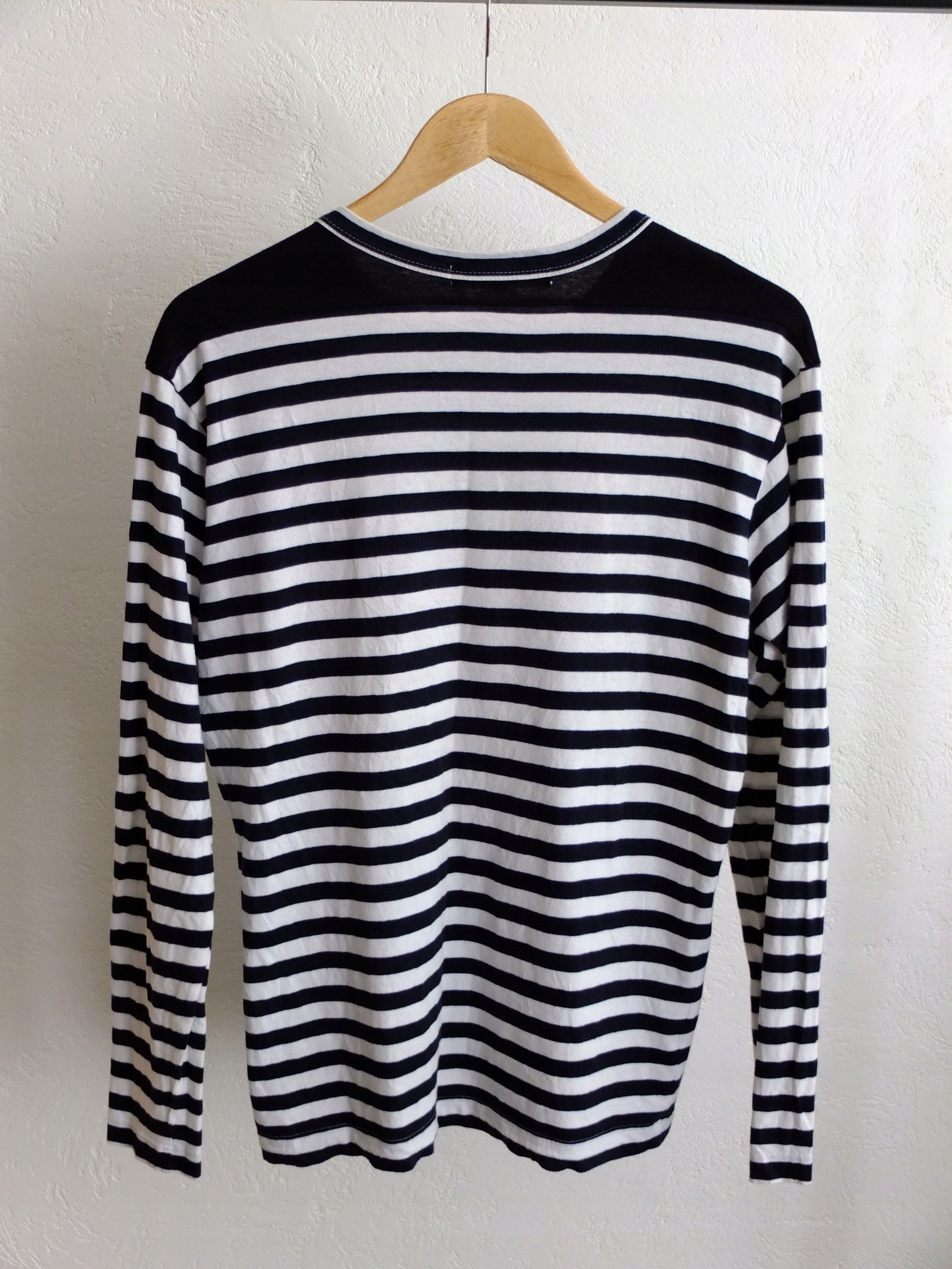 Comme des Garcons SHIRT [L] Striped Longsleeve Shirt (FW12) Size US L / EU 52-54 / 3 - 12 Thumbnail