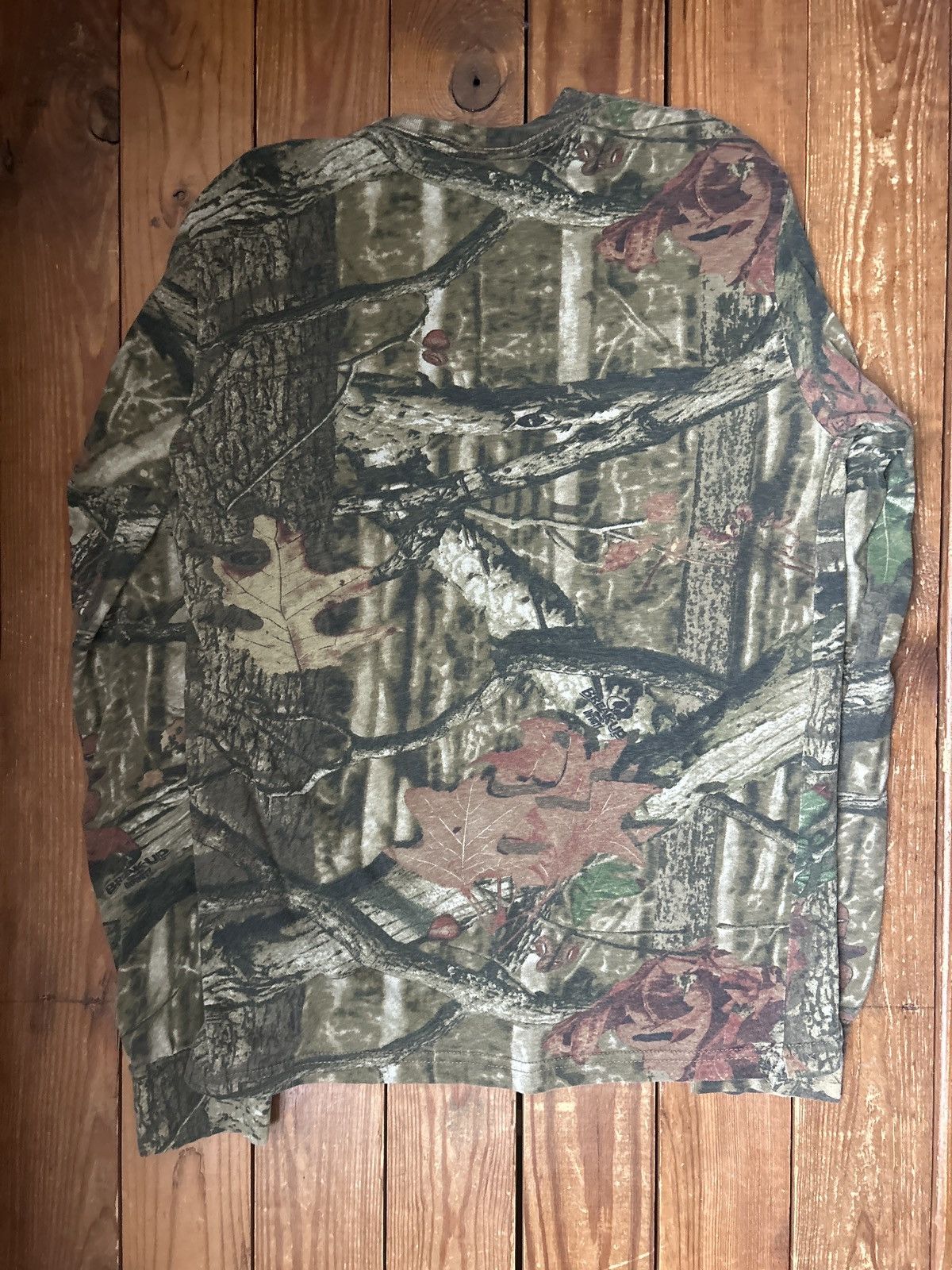 Russell Athletic × Vintage Vintage Russell Athletic Real Tree Camo Long Sleeve Shirt Size US S / EU 44-46 / 1 - 3 Thumbnail