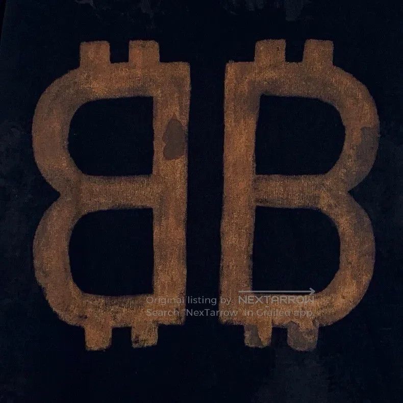 Balenciaga Balenciaga Black Logo Letter Print Cotton Round Neck Short Size US S / EU 44-46 / 1 - 4 Thumbnail