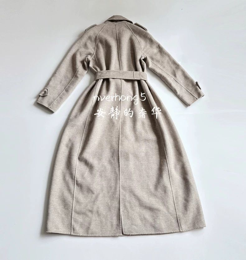 Max Mara max mara Oat-colored coat Size M / US 6-8 / IT 42-44 - 2 Thumbnail
