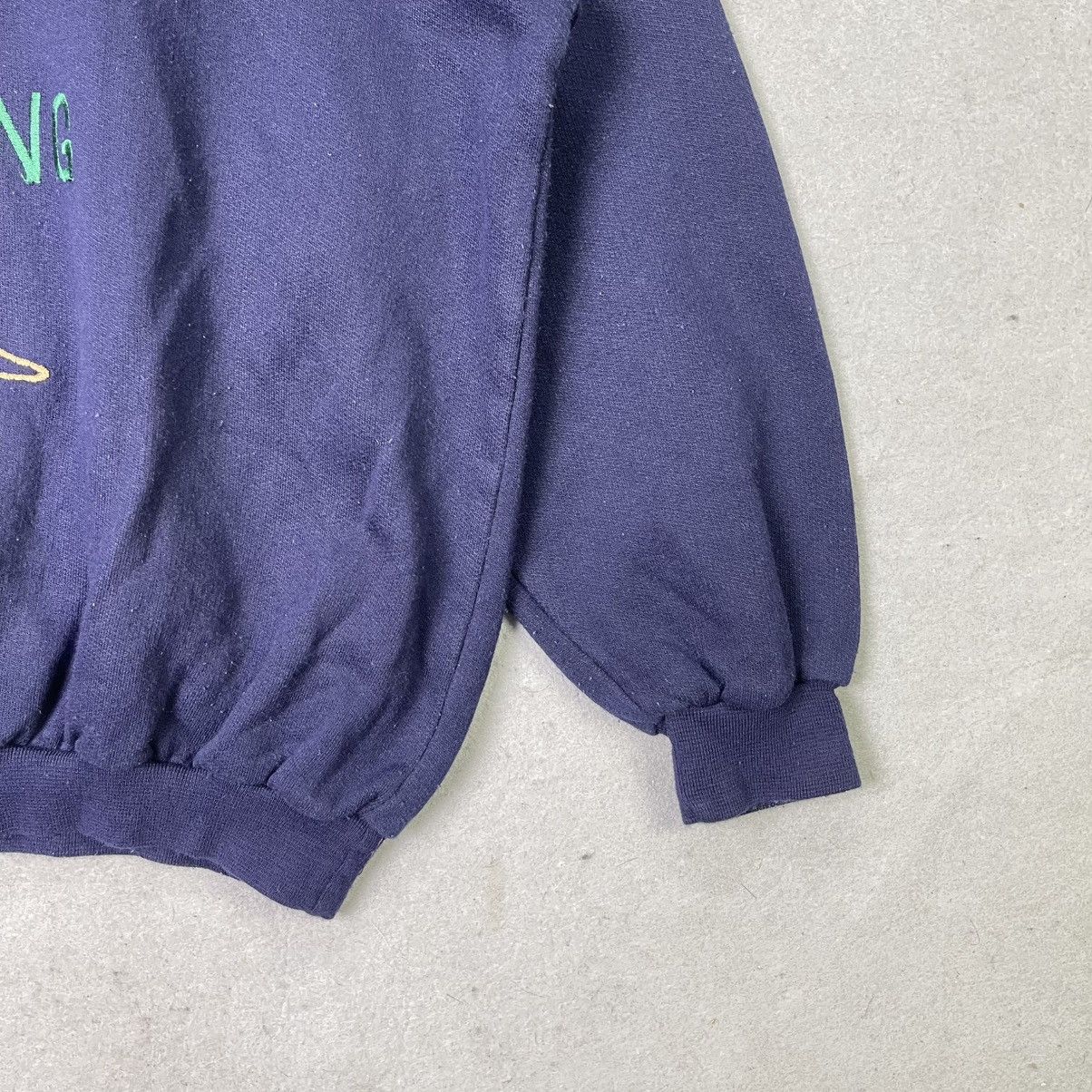 Trussardi Vintage Trussardi Golfing Graphic Crewneck Sweatshirt Navy Size US M / EU 48-50 / 2 - 4 Thumbnail