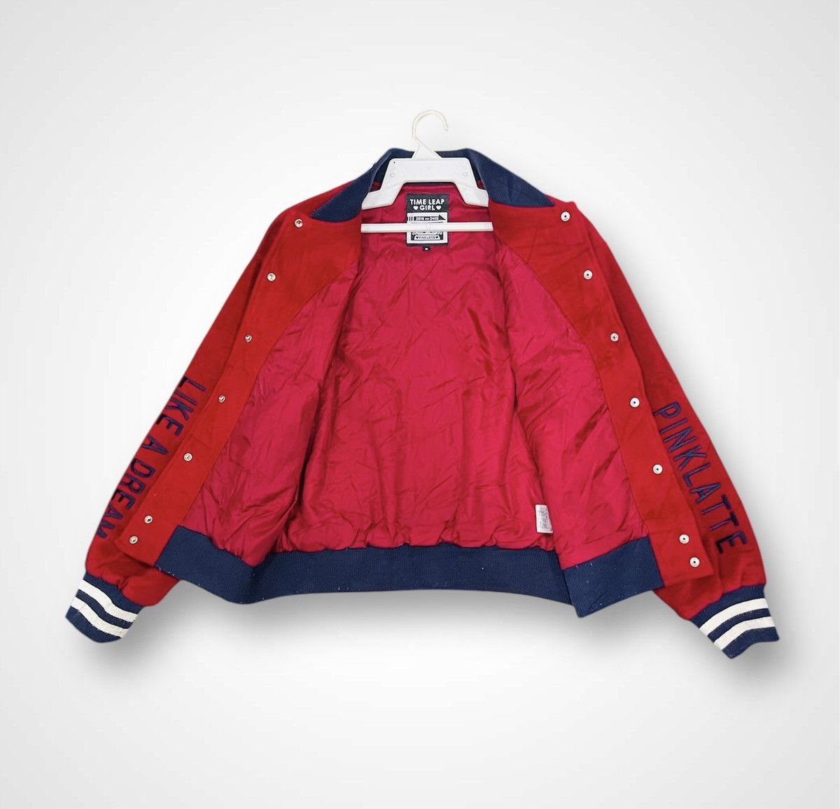 Other Punk Latte Velvet Varsity Jacket (11) Size S / US 4 / IT 40 - 3 Thumbnail