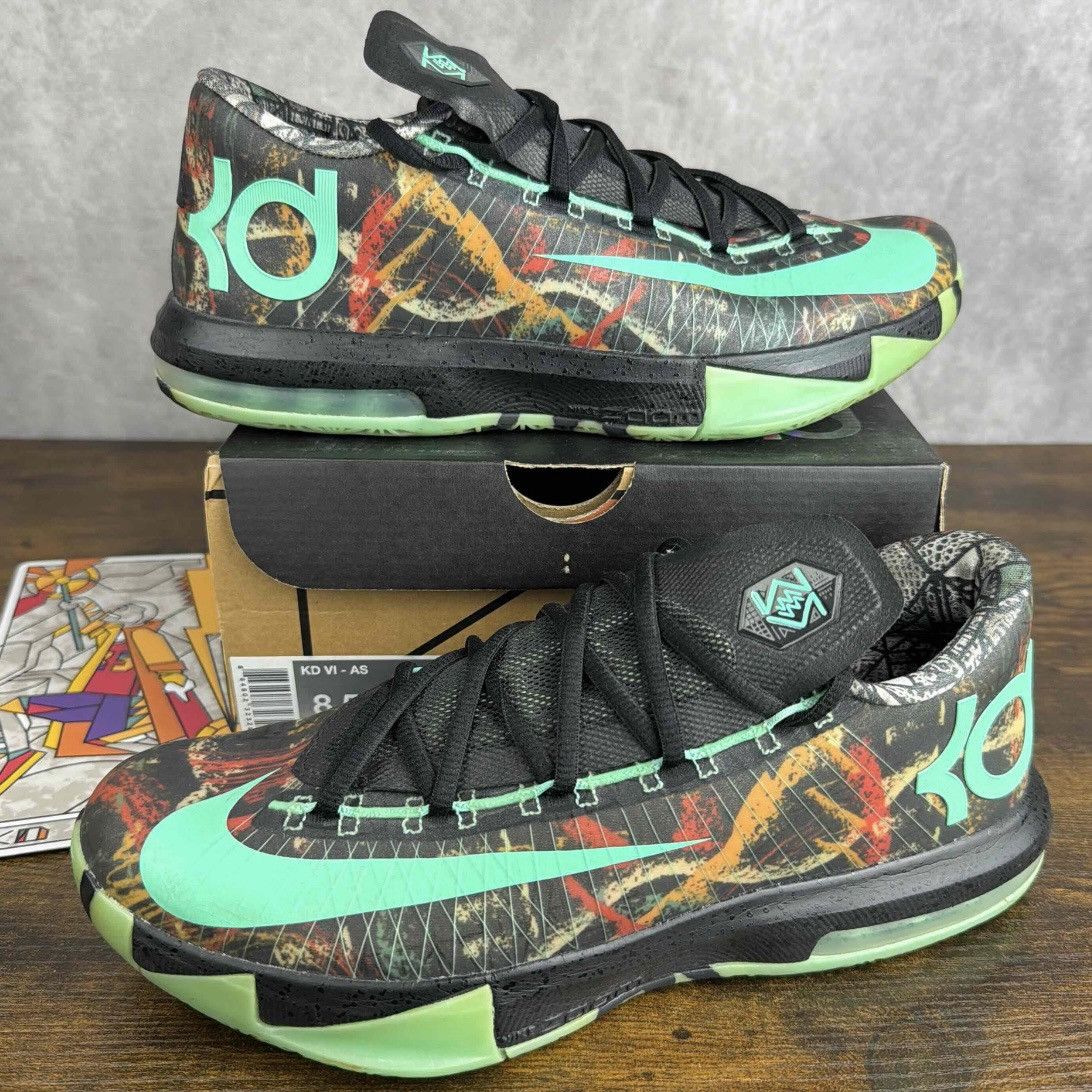 Nike Nike KD 6 All-Star Illusion 2014 Size 8.5 647781-930 OG Rare Size US 8.5 / EU 41-42 - 2 Thumbnail